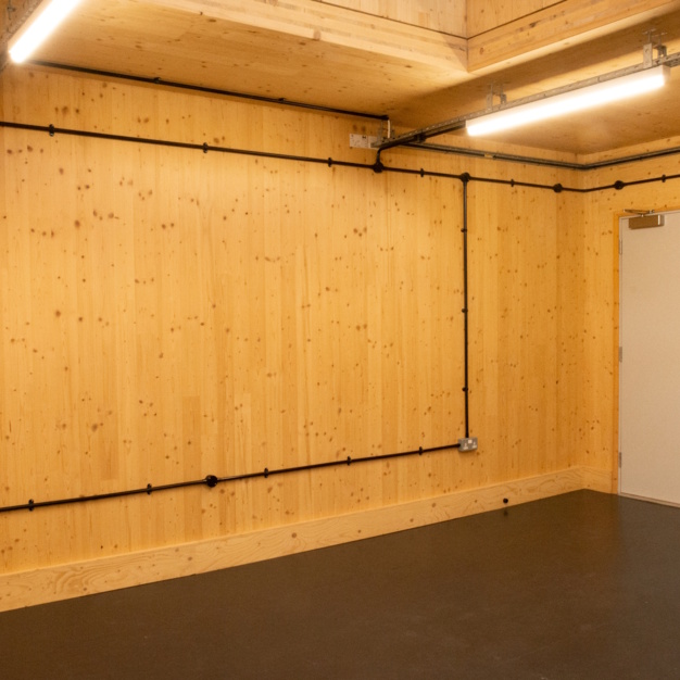 Unfurnished workspace at Abbott Road, The Trampery Foundation Ltd, Poplar