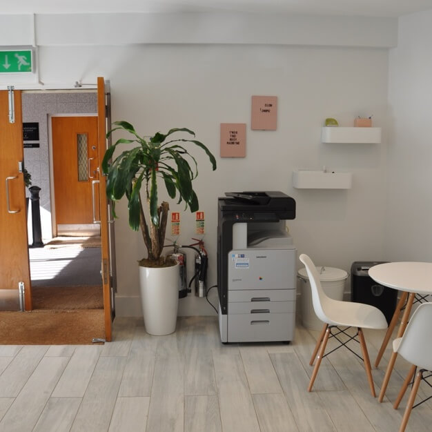 Breakout area at Gloucester Avenue, The Vineyards Ltd in Primrose Hill