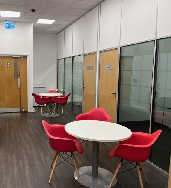 A breakout area in Upper Richmond Rd, Treeside Property Services, Putney