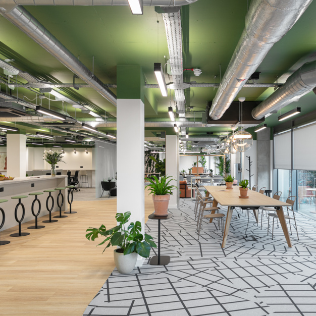 Breakout area at Upper Richmond Road, Spacemade in Putney