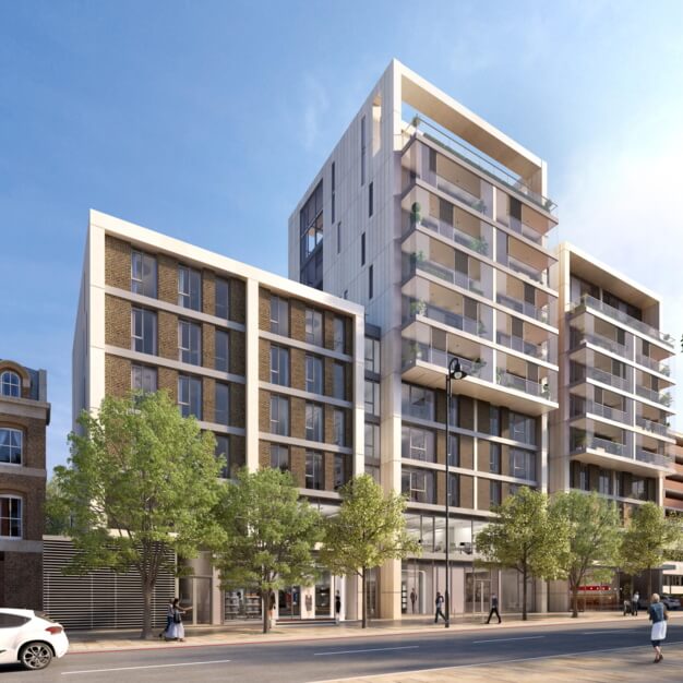 Building outside at Upper Richmond Road, Spacemade, Putney