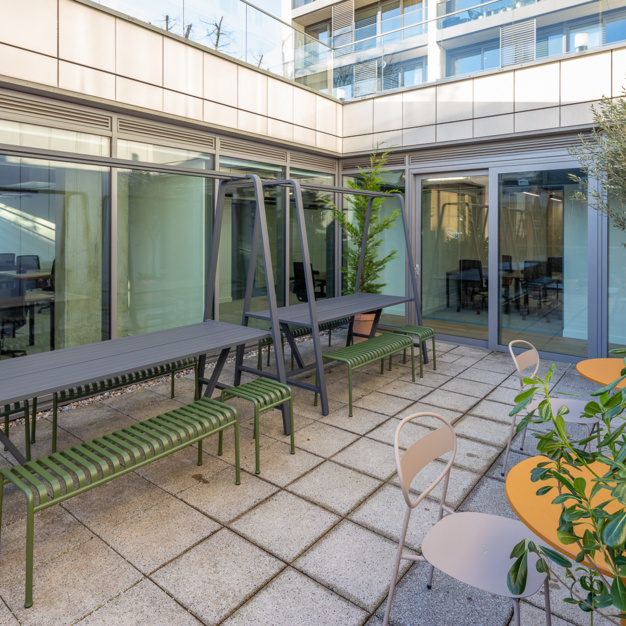 Roof terrace in Upper Richmond Road, Spacemade, Putney