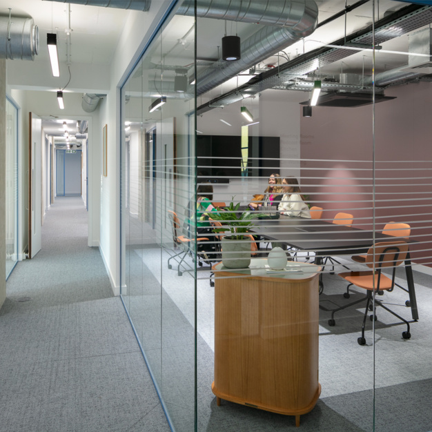 The meeting room at Upper Richmond Road, Spacemade in Putney