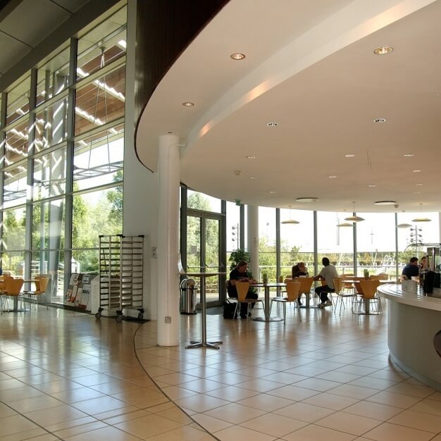 Café area at Marsh Way, The Centre For Engineering and Manufacturing Excellence Ltd (CEME), Rainham