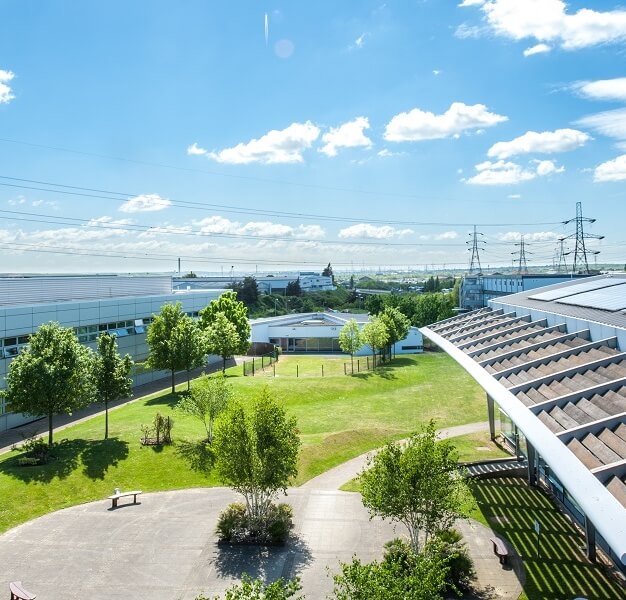 Outdoor area at Marsh Way, The Centre For Engineering and Manufacturing Excellence Ltd (CEME) in Rainham