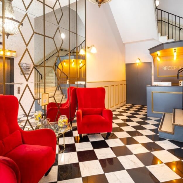 Reception in Regent Street, Landmark Space, Regent Street