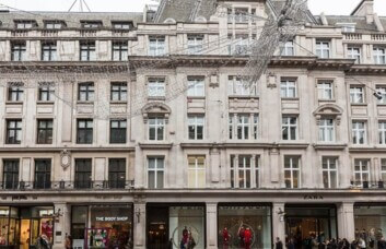 The building at Regent Street, Landmark Space, Regent Street