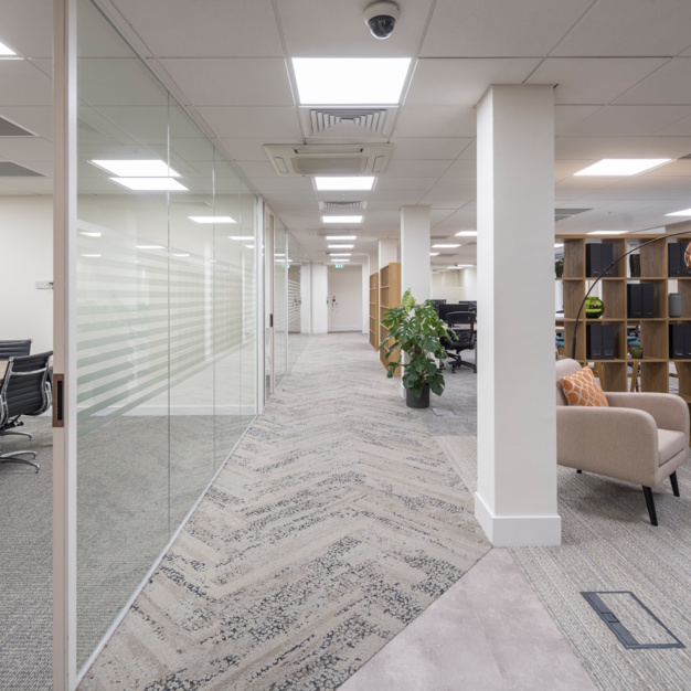 A breakout area in The Quadrant, Airivo Ltd, Richmond