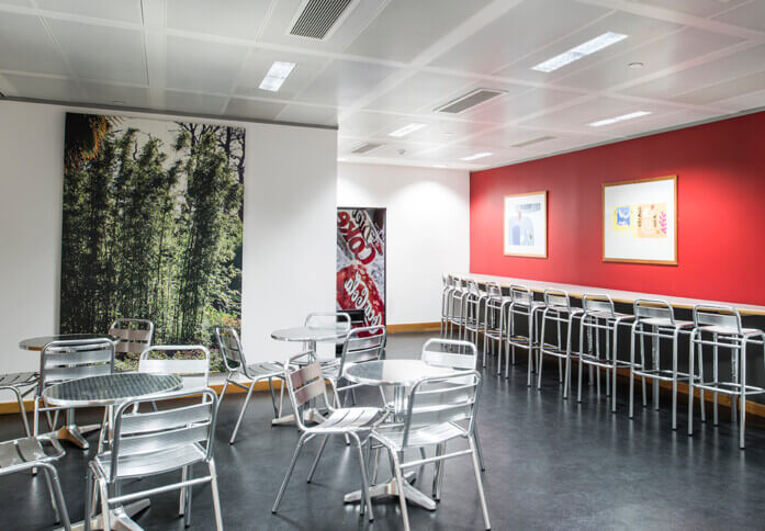 Breakout area at Kew Road, Regus in Richmond