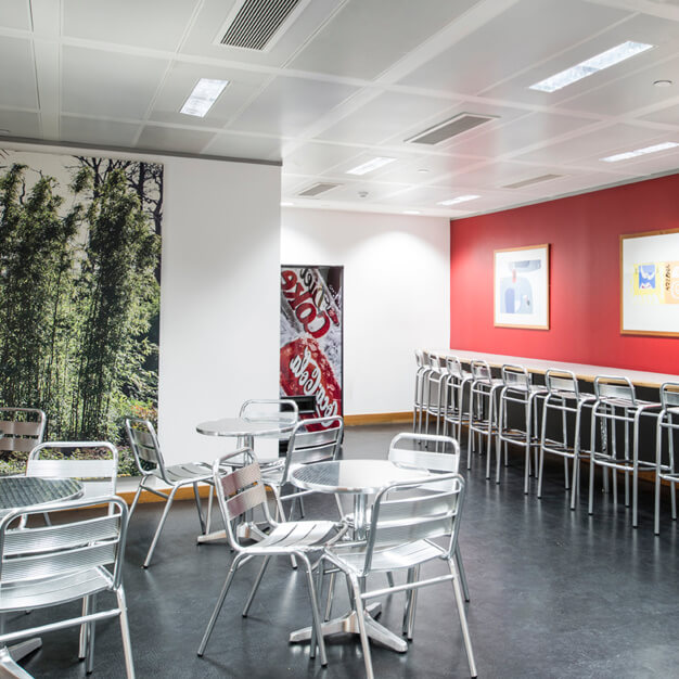 Breakout area at Kew Road, Regus in Richmond
