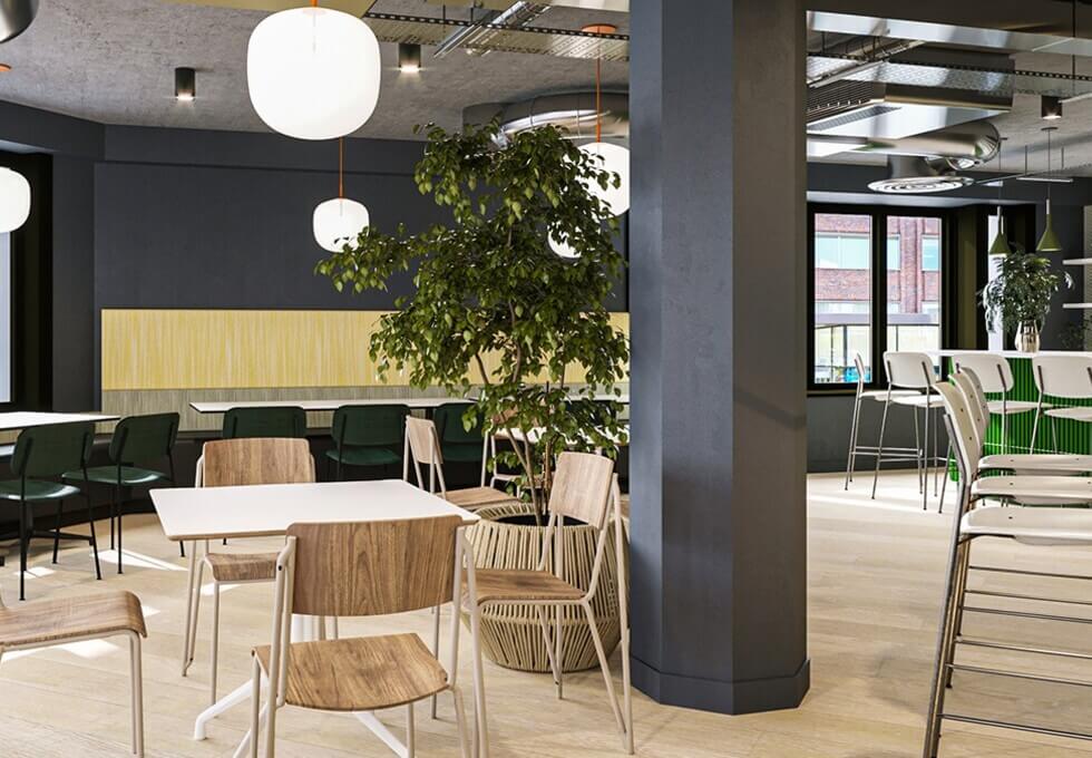 Breakout space for clients - Kew Road, The Boutique Workplace Company in Richmond