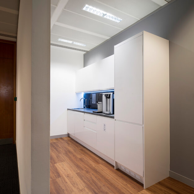The kitchen at Kew Road, Regus in Richmond