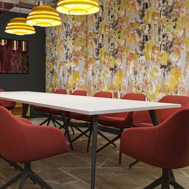The meeting room at Kew Road, The Boutique Workplace Company in Richmond