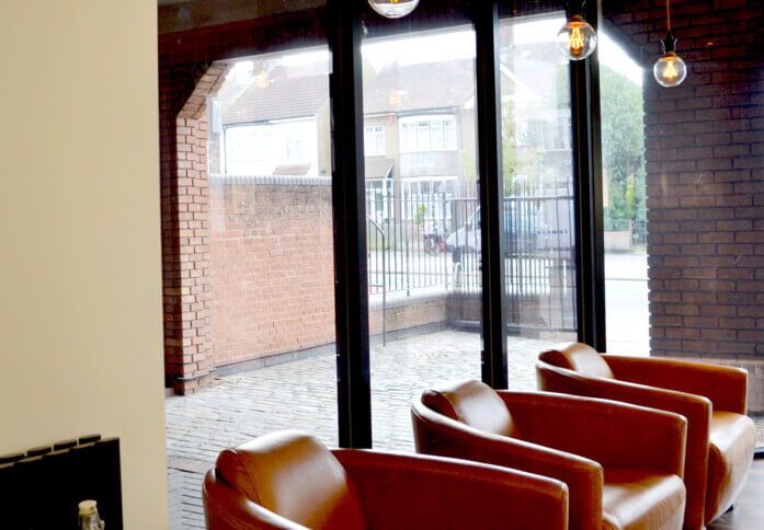 A breakout area in High Road, Icon Offices Ltd, Romford