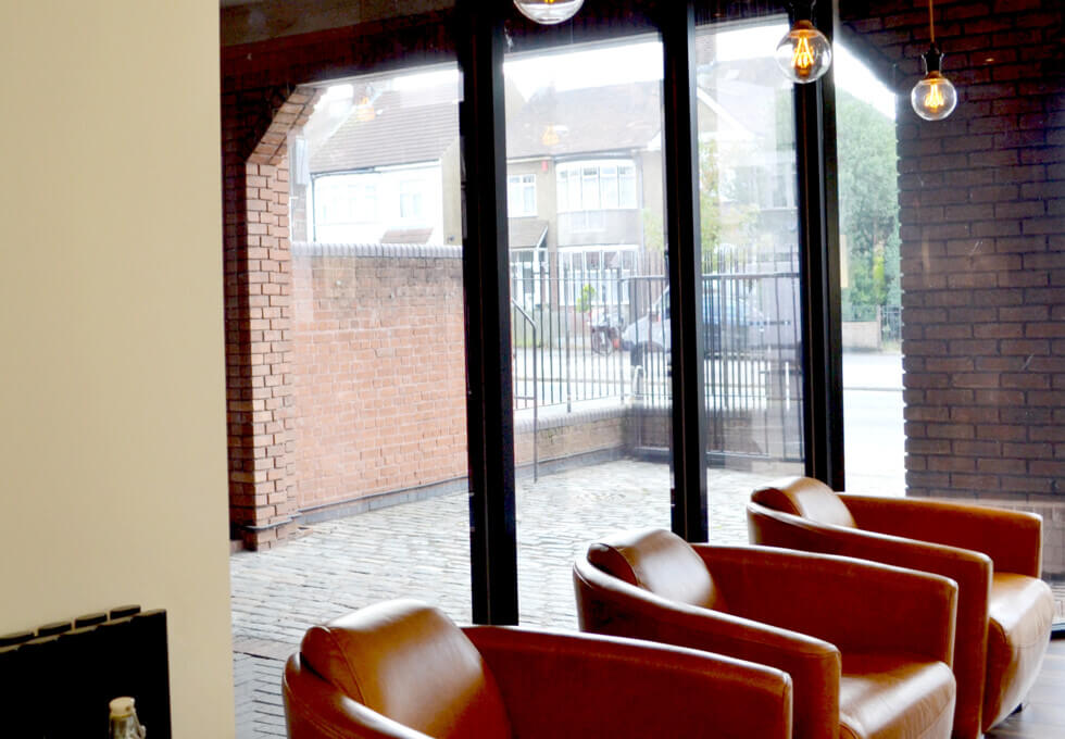 A breakout area in High Road, Icon Offices Ltd, Romford