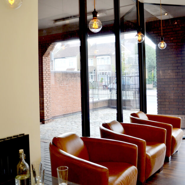 A breakout area in High Road, Icon Offices Ltd, Romford