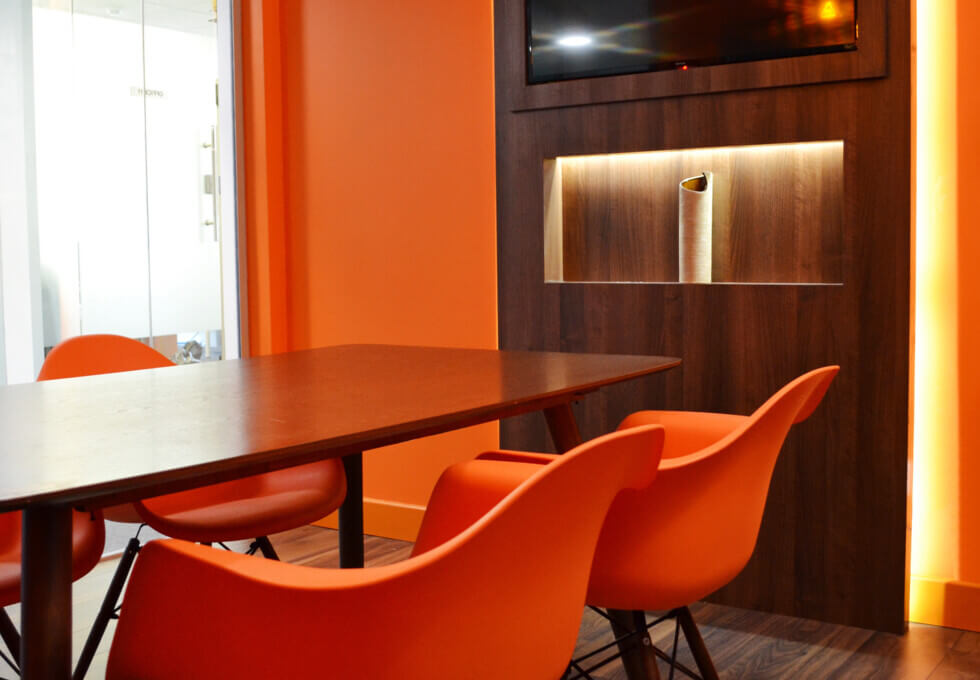 Boardroom at High Road, Icon Offices Ltd in Romford