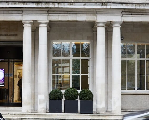 Building outside at Russell Square, WeWork, Russell Square