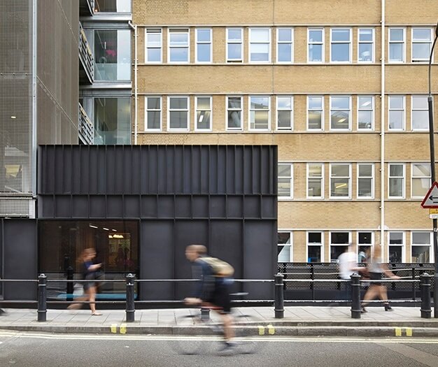 Building outside at Charecroft Way, Workspace Group Plc, Shepherds Bush