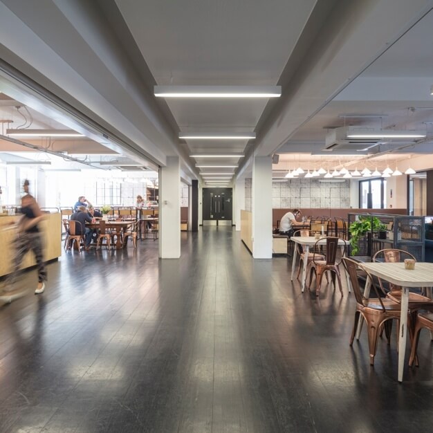 Client breakout space - Charecroft Way, Workspace Group Plc in Shepherds Bush