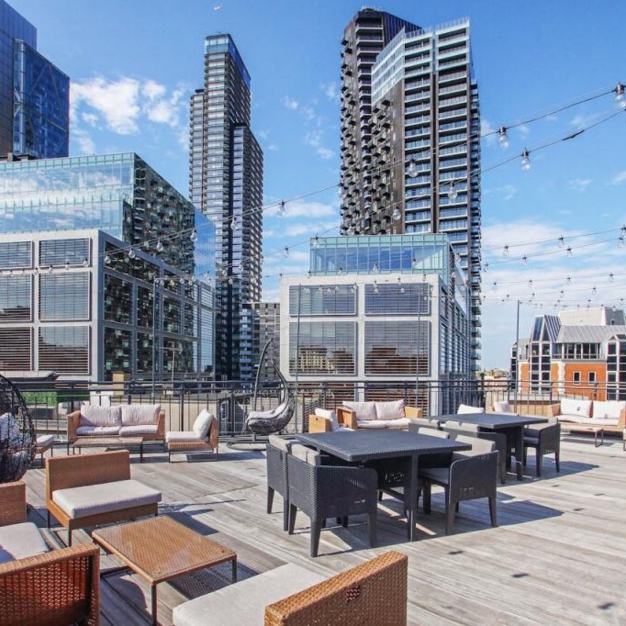 A balcony/terrace at 48-50 Scrutton Street, Situu (Shoreditch, EC1 - London)