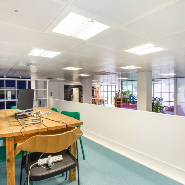 A breakout area for clients - Clifton Street, Kitt Technology Limited in Shoreditch
