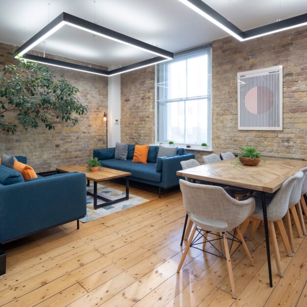A breakout area in Great Eastern Street, Airivo Ltd, Shoreditch