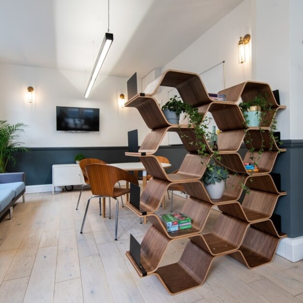 A breakout space - Rivington Street, Canvas Offices, Shoreditch