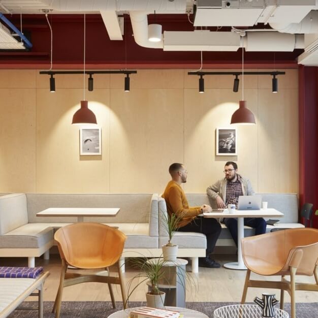 A breakout space - Wilson Street, WeWork, Shoreditch
