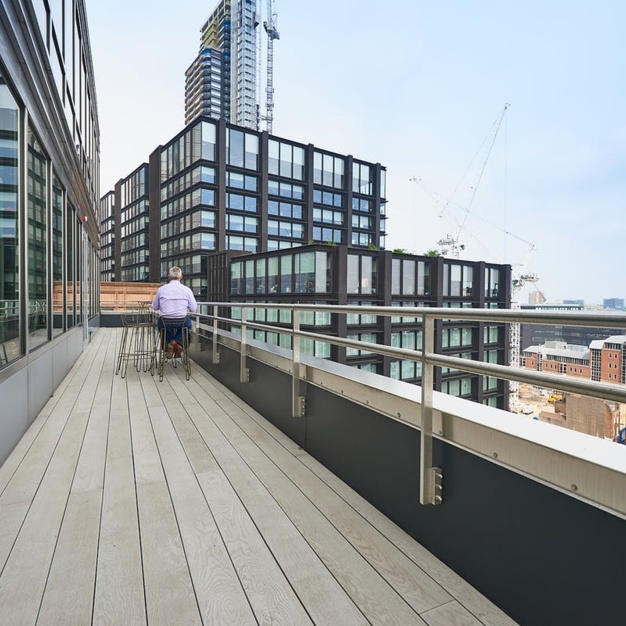 Balcony/terrace Appold Street, Mindspace, Shoreditch