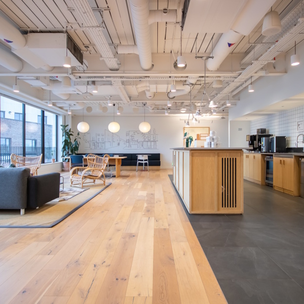 Breakout area at Gorsuch Place, Shoreditch One Ltd (Oneder) in Shoreditch