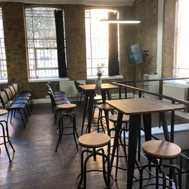 Breakout area at Old Nichol Street, Dotted Desks Ltd in Shoreditch