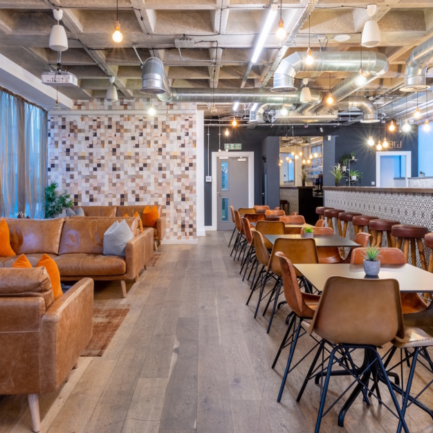 Breakout space for clients - Curtain Road, The Boutique Workplace Company in Shoreditch