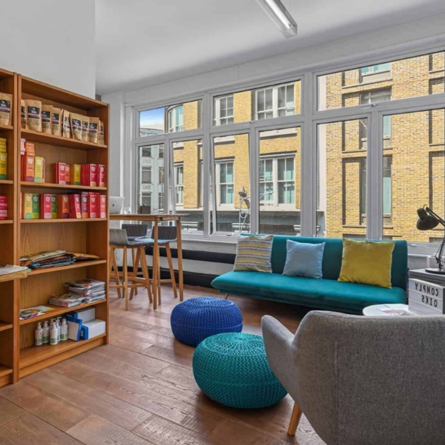 Breakout space for clients - Leonard Street, Dotted Desks Ltd in Shoreditch