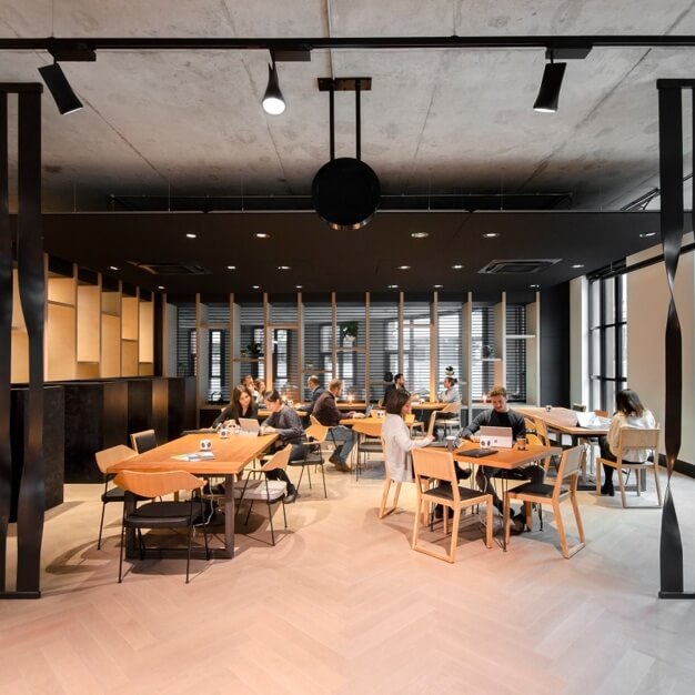 Breakout space for clients - Phipp Street, Workspace Group Plc in Shoreditch