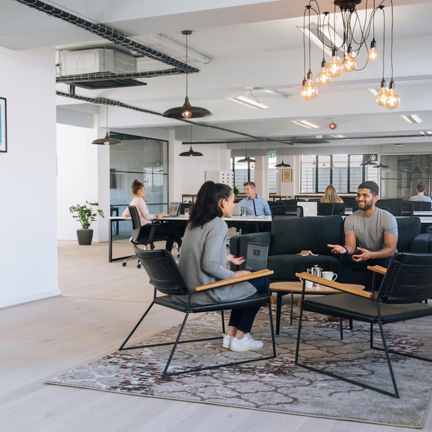 Breakout space in Scrutton Street, Shoreditch, Techspace