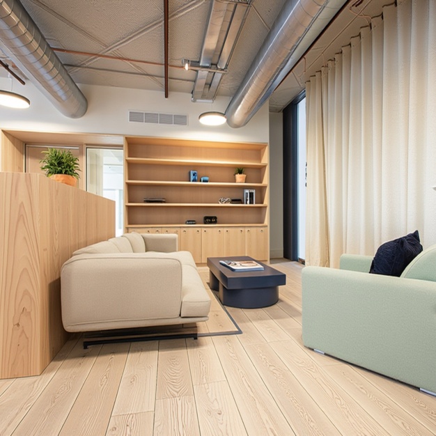 Breakout space in Shoreditch High Street, The British Land Company PLC (Shoreditch)
