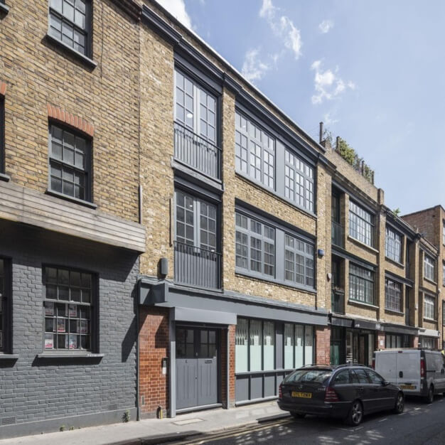 Building external for Charlotte Road, Dotted Desks Ltd, Shoreditch