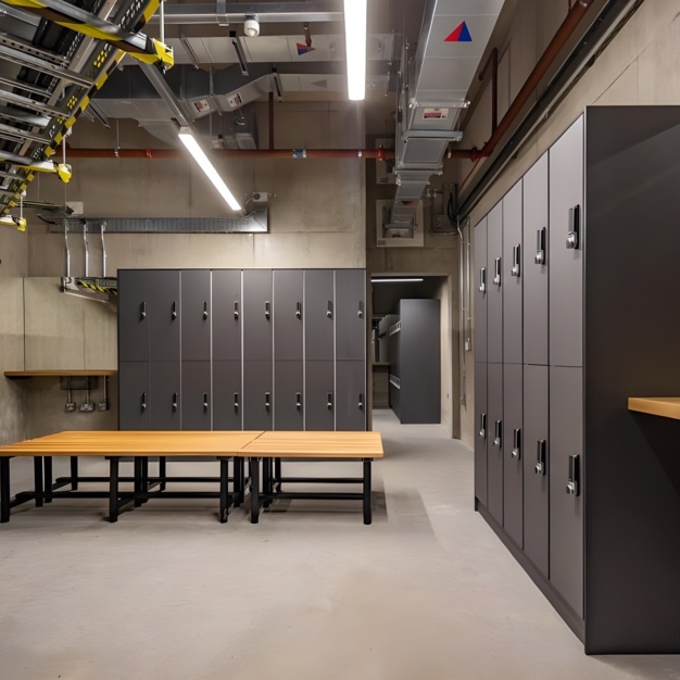 Changing room at Shoreditch High Street, The British Land Company PLC in Shoreditch