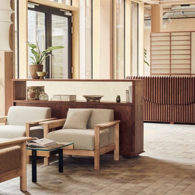 Client breakout area - Rivington Street, FORA in Shoreditch