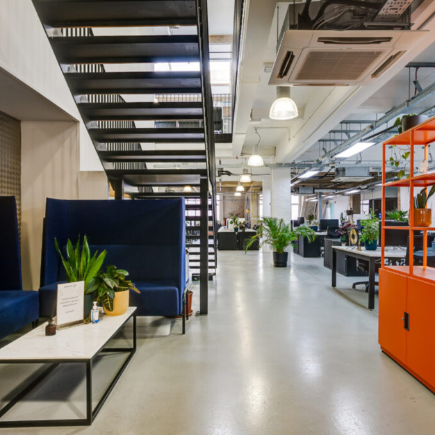 Client breakout area - Worship Street, Business Cube in Shoreditch