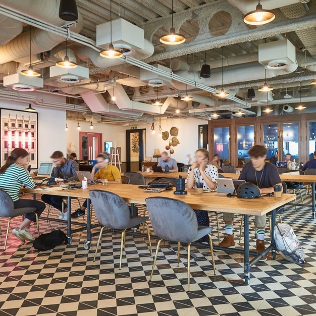 Client Breakout space - Appold Street, Mindspace in Shoreditch