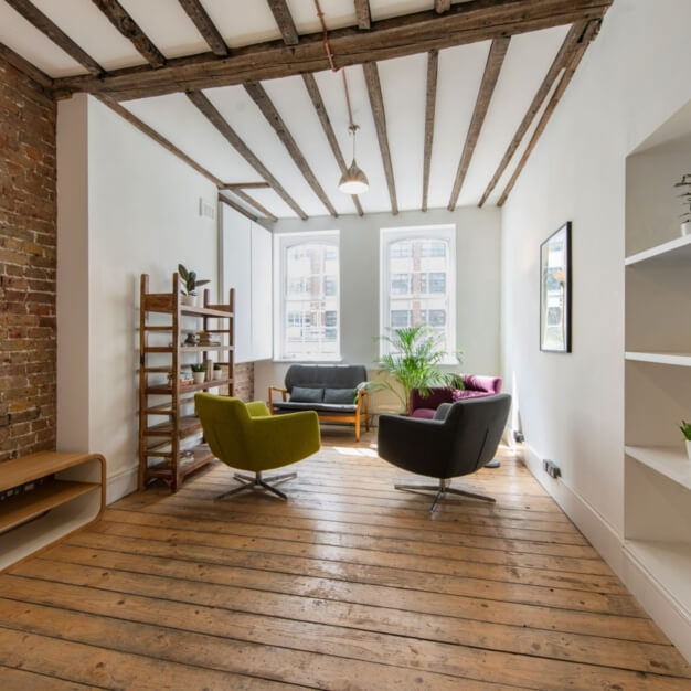 Client breakout space - Shoreditch High Street, Canvas Offices in London