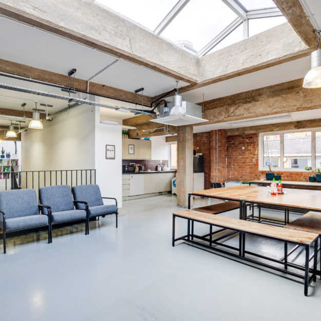 Client breakout space - Worship Street, Business Cube in Shoreditch