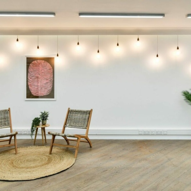 Dedicated breakout area at Standard Place, Rubix in Shoreditch