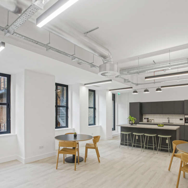 Dedicated kitchenette at Paul Street, Base Offices in Shoreditch