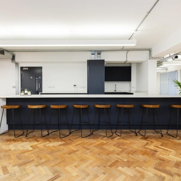 Dedicated kitchenette at Scrutton Street, Situu in Shoreditch