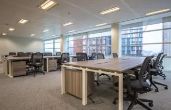Dedicated workspace in Crown Place, Industrious UK Holdings Ltd, Shoreditch