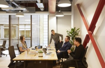 Dedicated workspace, Wilson Street, WeWork in Shoreditch