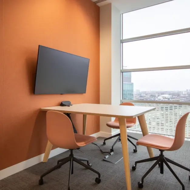 Meeting room - Crown Place, Industrious UK Holdings Ltd in Shoreditch